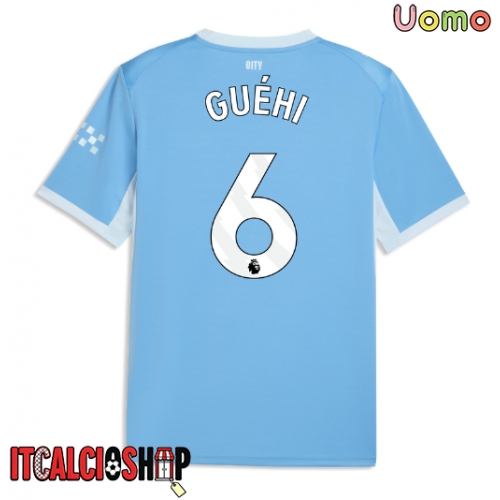Manchester City Marc Guehi #6 Prima Maglia 2026-27 Manica Corta